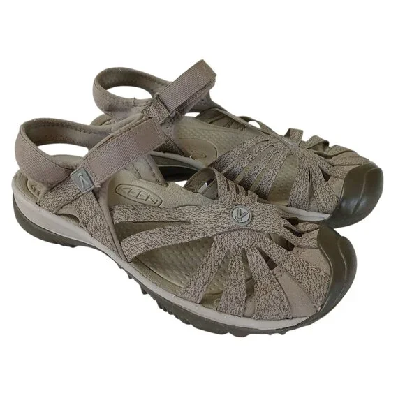 Keen Rose brindle/shitake casual closed toe sandals women's 7.5 - Picture 1 of 6